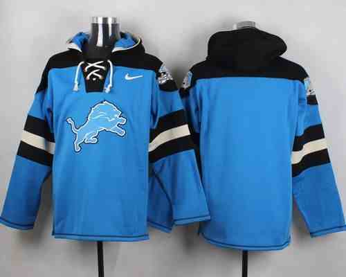 Nike Lions Blank Light Blue Hooded Jersey