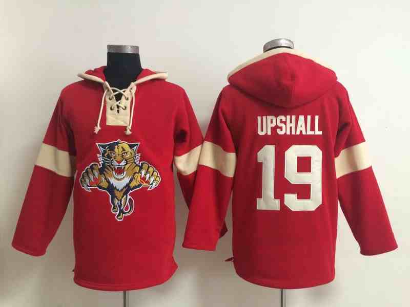 Jacksonville Jaguars 19 Upshall Red Hooded Jerseys