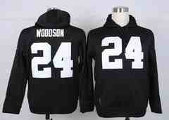 NFL nike raiders 24 woodson black hoody