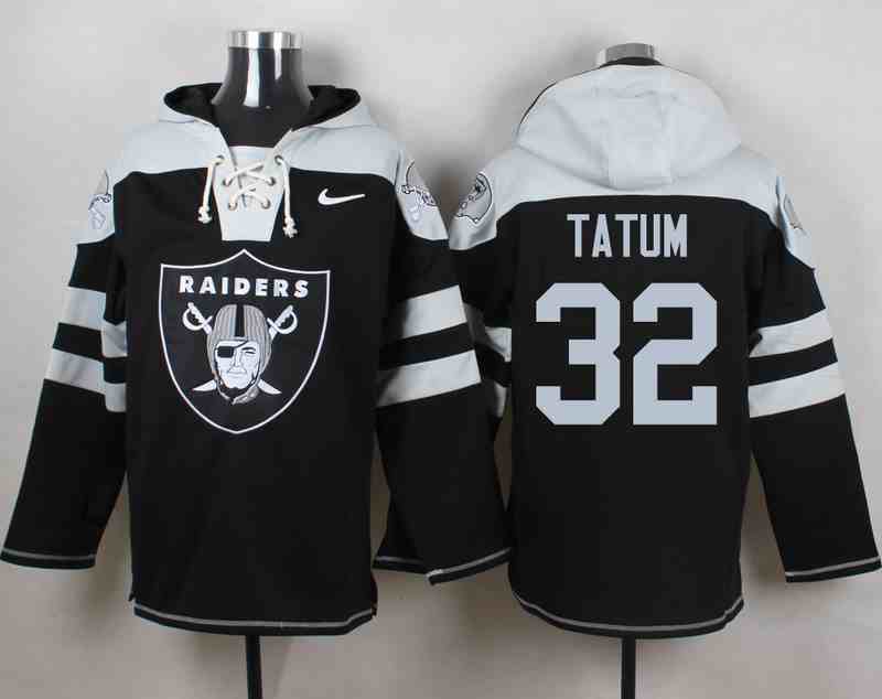 Nike Raiders 32 TATUM Black Hooded Jersey