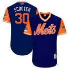Mets #30 Michael Conforto Scooter Royal 2018 Players Weekend Authentic Team Jersey