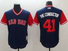 Red Sox 41 Chris Sale The Conductor Navy 2018 Players Weekend Authentic Team Jersey