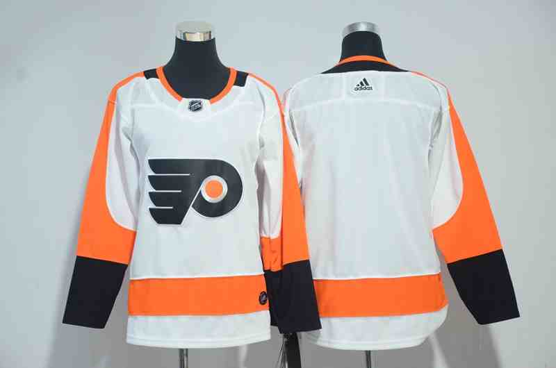 Flyers Blank White Youth Adidas Jersey