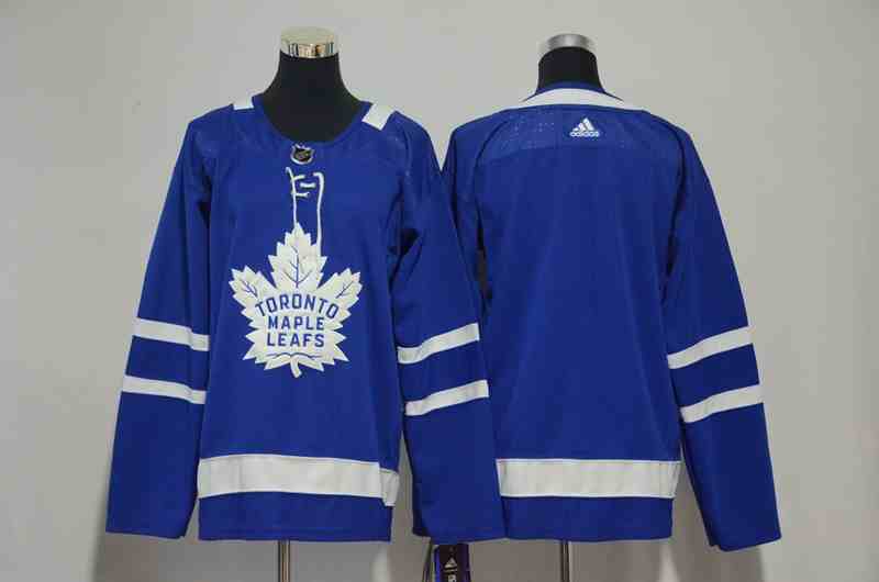 Maple Leafs Blank Blue Youth Adidas Jersey
