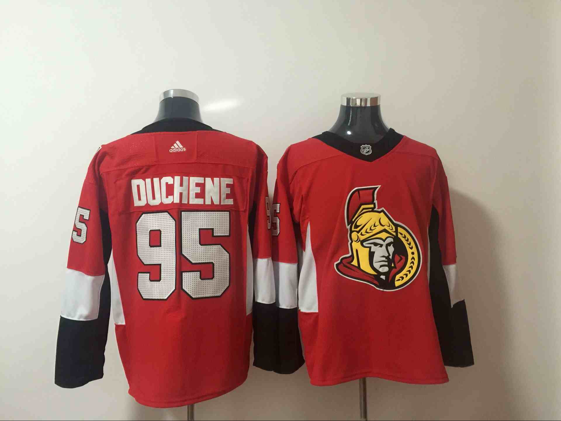 Senators 95 Matt Duchene Red Adidas Jersey