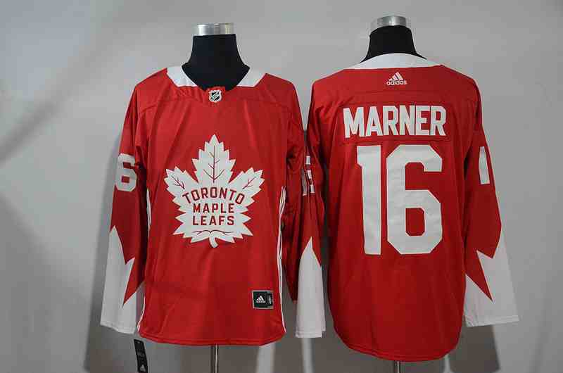 Maple Leafs 16 Mitch Marner Red Adidas Jersey