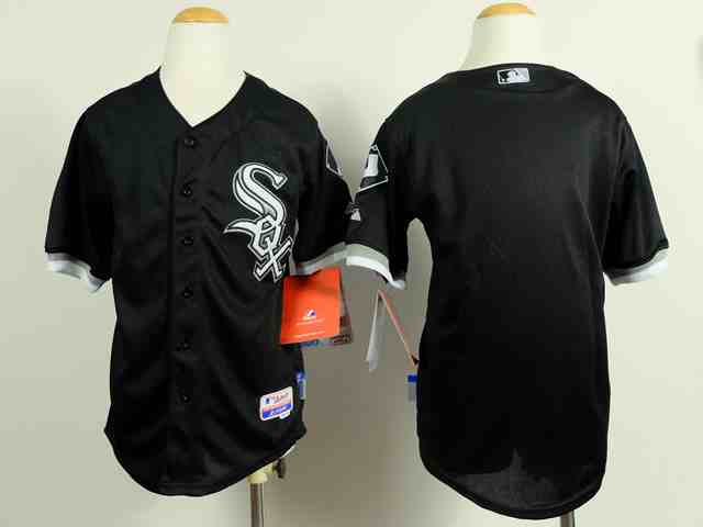 White Sox Black Youth Jersey