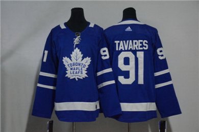 Adidas Maple Leafs #91 John Tavares White Adidas Jersey