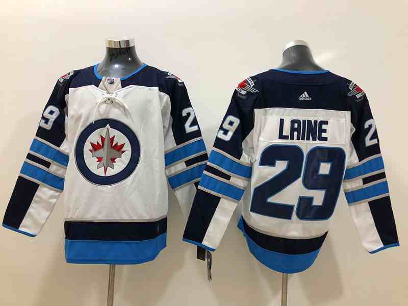 Winnipeg Jets 29 Patrik Laine White Adidas Jersey