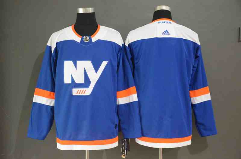 Islanders Blank Blue Alternate Breakaway Adidas Jersey