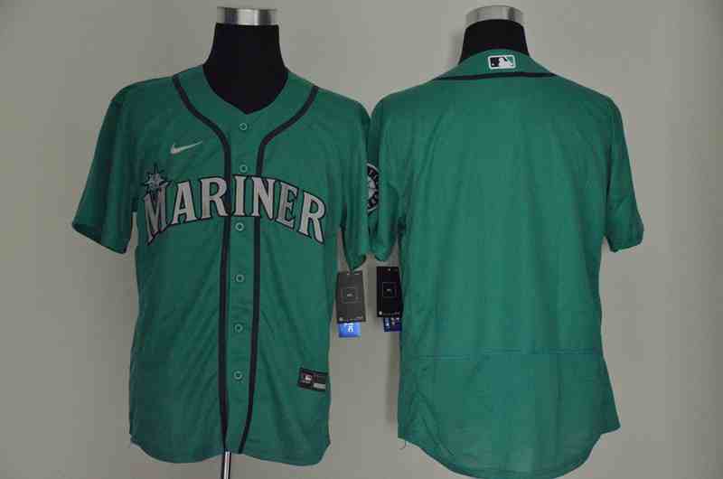 Mariners Blank Green Cool Base Jersey