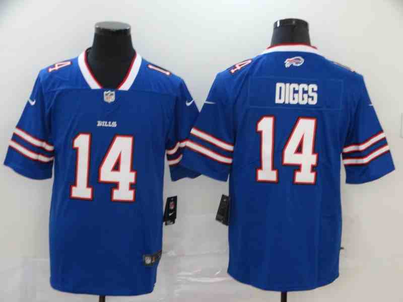Nike Bills 14 Stefon Diggs Royal Vapor Untouchable Limited Youth Jersey