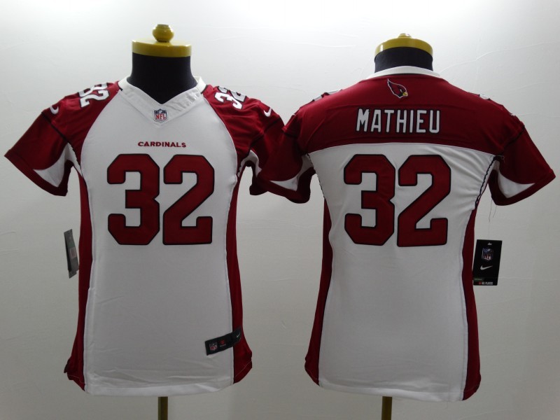 Nike Cardinals 32 Mathieu White Youth Limited Jerseys