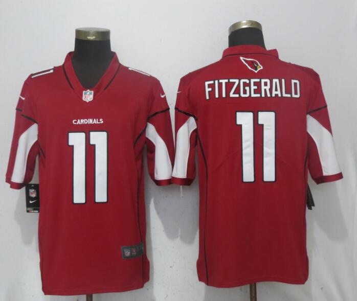 Nike Cardinals 11 Larry Fitzgerald Red Youth Vapor Untouchable Limited Jersey