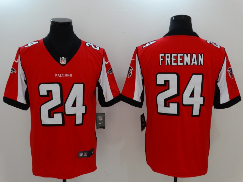 Nike Falcons 24 Devonta Freeman Red Youth Vapor Untouchable Player Limited Jersey