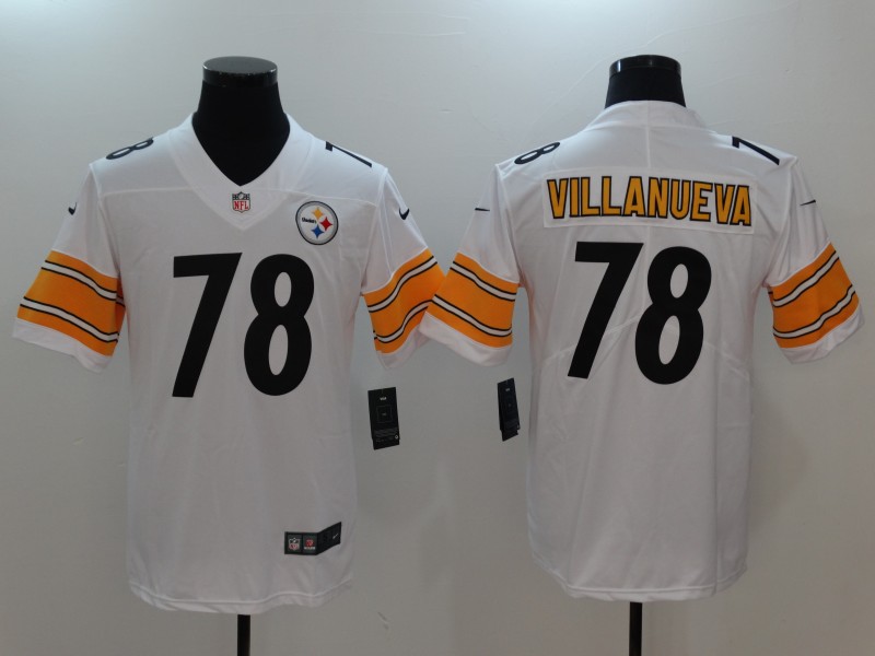 Nike Steelers 78 Alejandro Villanueva White Youth Vapor Untouchable Limited Jersey