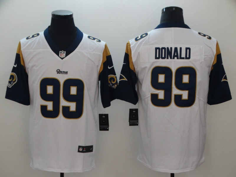 Nike Rams 99 Aaron Donald White Youth Vapor Untouchable Limited Jersey
