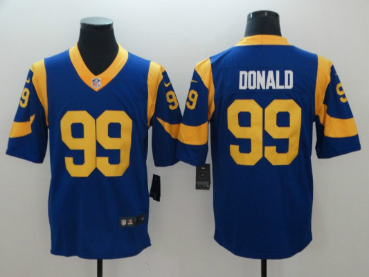 Nike Rams 99 Aaron Donald Royal Youth Vapor Untouchable Limited Jersey