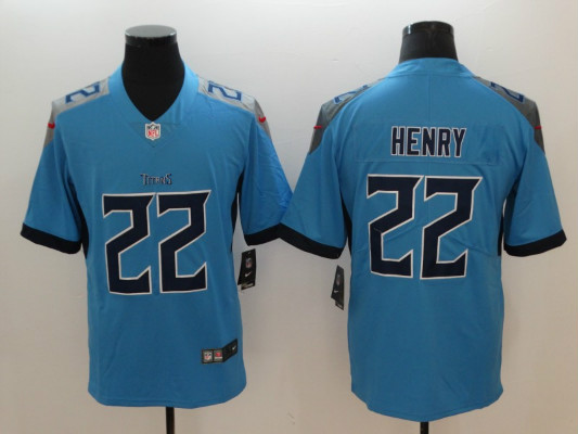 Nike Titans 22 Derrick Henry Light Blue Youth Vapor Untouchable Limited