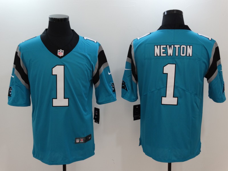 Nike Panthers 1 Cam Newton Blue Youth Vapor Untouchable Player Limited Jersey