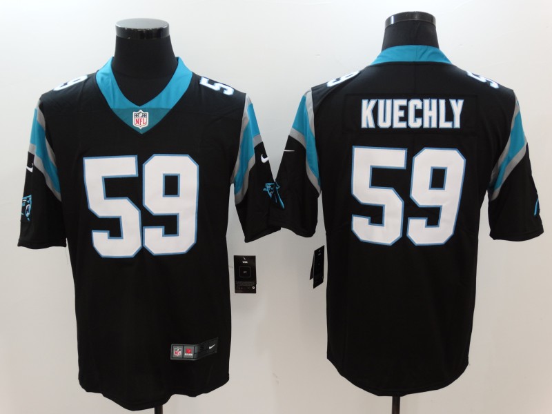 Nike Panthers 59 Luke Kuechly Black Youth Vapor Untouchable Player Limited Jersey