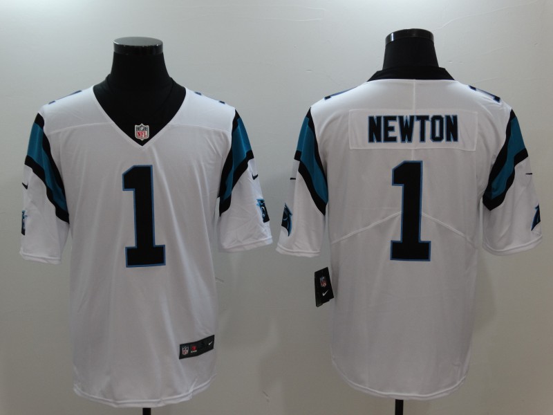 Nike Panthers 1 Cam Newton White Youth Vapor Untouchable Player Limited Jersey