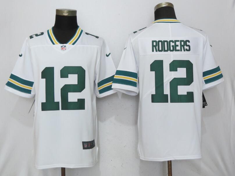 Nike Packers 12 Aaron Rodgers White Youth Vapor Untouchable Player Limited Jersey