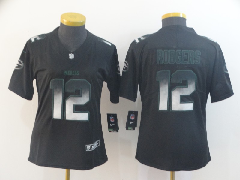 Nike Patriots 12 Tom Brady Black Arch Smoke Women Vapor Untouchable Limited Jersey