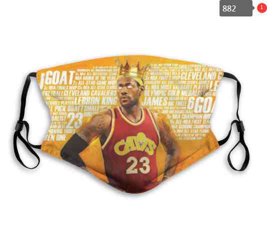 NBA Basketball Cleveland Cavaliers  Waterproof Breathable Adjustable Kid Adults Face Masks 882