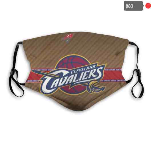 NBA Basketball Cleveland Cavaliers  Waterproof Breathable Adjustable Kid Adults Face Masks 883