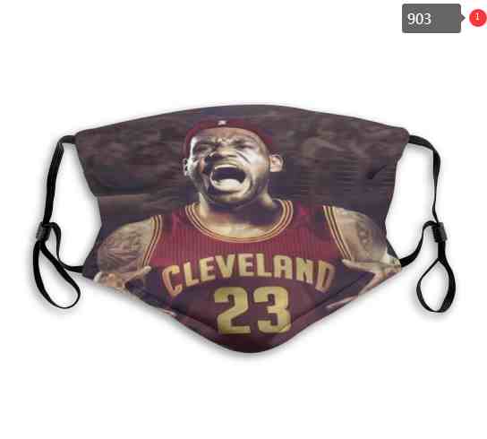 NBA Basketball Cleveland Cavaliers  Waterproof Breathable Adjustable Kid Adults Face Masks 903