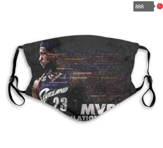NBA Basketball Cleveland Cavaliers  Waterproof Breathable Adjustable Kid Adults Face Masks  888