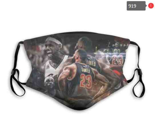 NBA Basketball Cleveland Cavaliers  Waterproof Breathable Adjustable Kid Adults Face Masks 919
