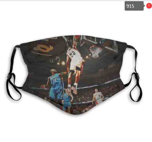 NBA Basketball Cleveland Cavaliers  Waterproof Breathable Adjustable Kid Adults Face Masks 915