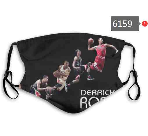NBA Basketball Detroit Pistons  Waterproof Breathable Adjustable Kid Adults Face Masks 6159
