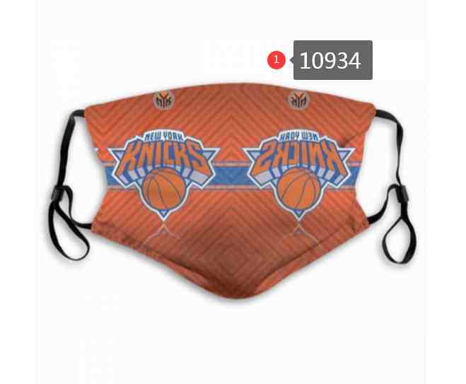 NBA Basketball New York Knickerbockers  Waterproof Breathable Adjustable Kid Adults Face Masks 10934