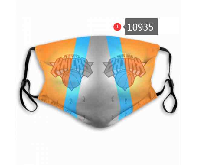 NBA Basketball New York Knickerbockers  Waterproof Breathable Adjustable Kid Adults Face Masks 10935