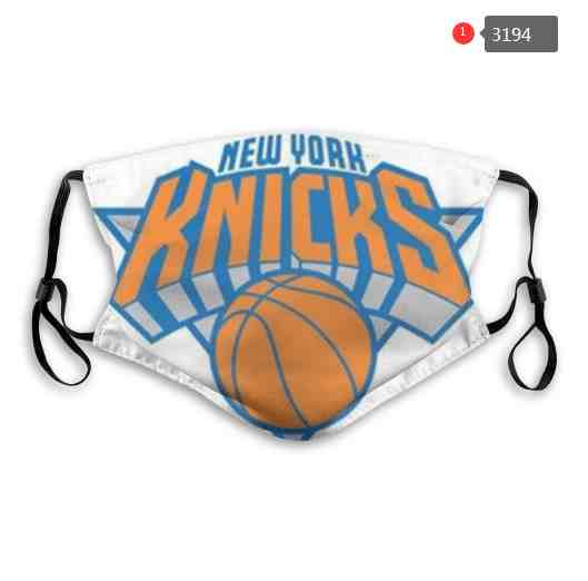 NBA Basketball New York Knickerbockers  Waterproof Breathable Adjustable Kid Adults Face Masks 3194