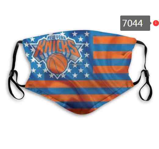 NBA Basketball New York Knickerbockers  Waterproof Breathable Adjustable Kid Adults Face Masks 7044