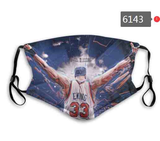 NBA Basketball New York Knickerbockers  Waterproof Breathable Adjustable Kid Adults Face Masks 6143