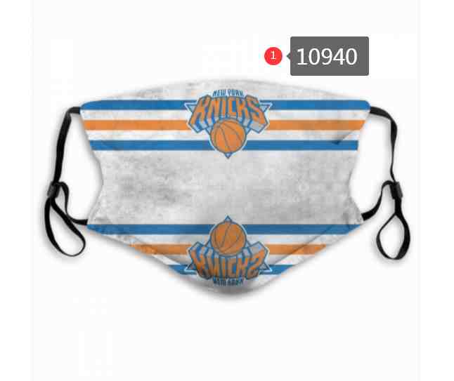 NBA Basketball New York Knickerbockers  Waterproof Breathable Adjustable Kid Adults Face Masks 10940
