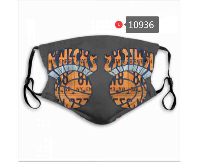 NBA Basketball New York Knickerbockers  Waterproof Breathable Adjustable Kid Adults Face Masks 10936