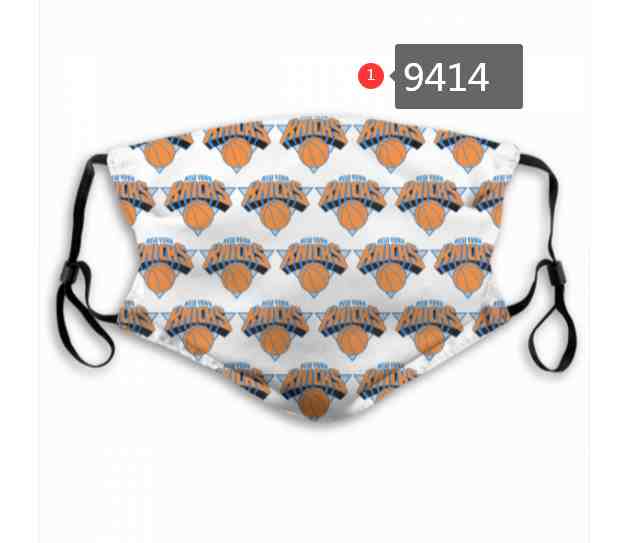 NBA Basketball New York Knickerbockers  Waterproof Breathable Adjustable Kid Adults Face Masks 9414