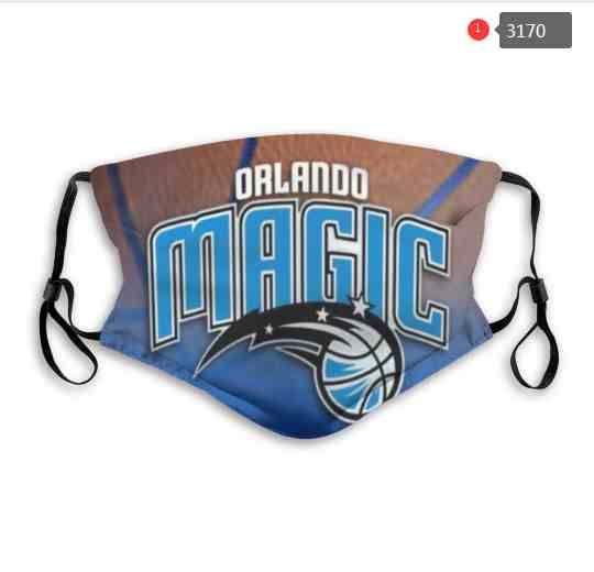 NBA Basketball Orlando Magic  Waterproof Breathable Adjustable Kid Adults Face Masks 3170
