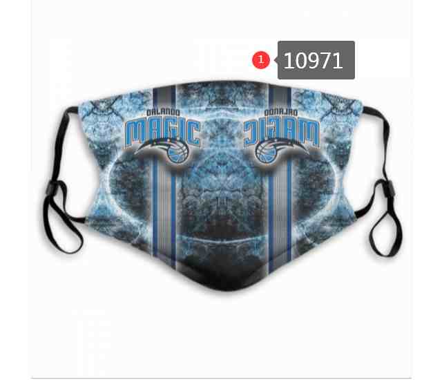 NBA Basketball Orlando Magic  Waterproof Breathable Adjustable Kid Adults Face Masks 10971