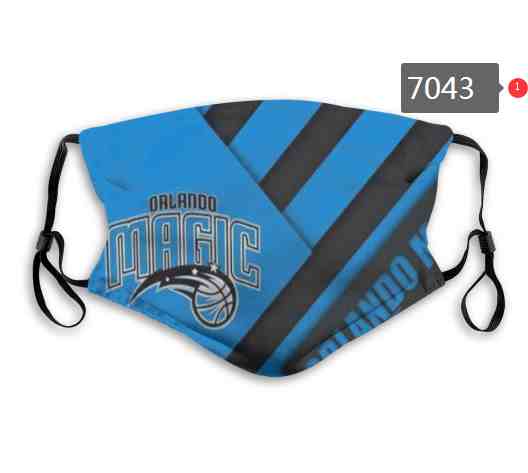 NBA Basketball Orlando Magic  Waterproof Breathable Adjustable Kid Adults Face Masks 7043