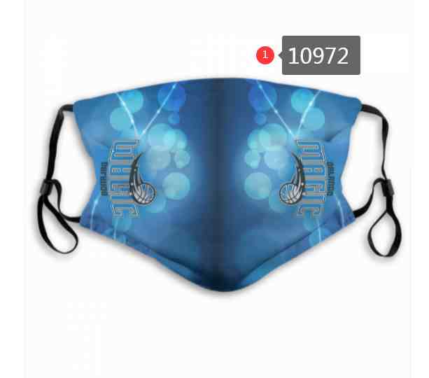 NBA Basketball Orlando Magic  Waterproof Breathable Adjustable Kid Adults Face Masks 10972