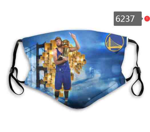 NBA Basketball Golden State Warriors  Waterproof Breathable Adjustable Kid Adults Face Masks 6237