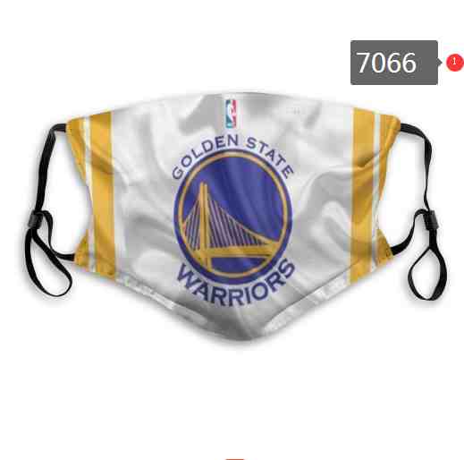 NBA Basketball Golden State Warriors  Waterproof Breathable Adjustable Kid Adults Face Masks 7066