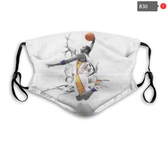 NBA Basketball Los Angeles Lakers  Waterproof Breathable Adjustable Kid Adults Face Masks 830